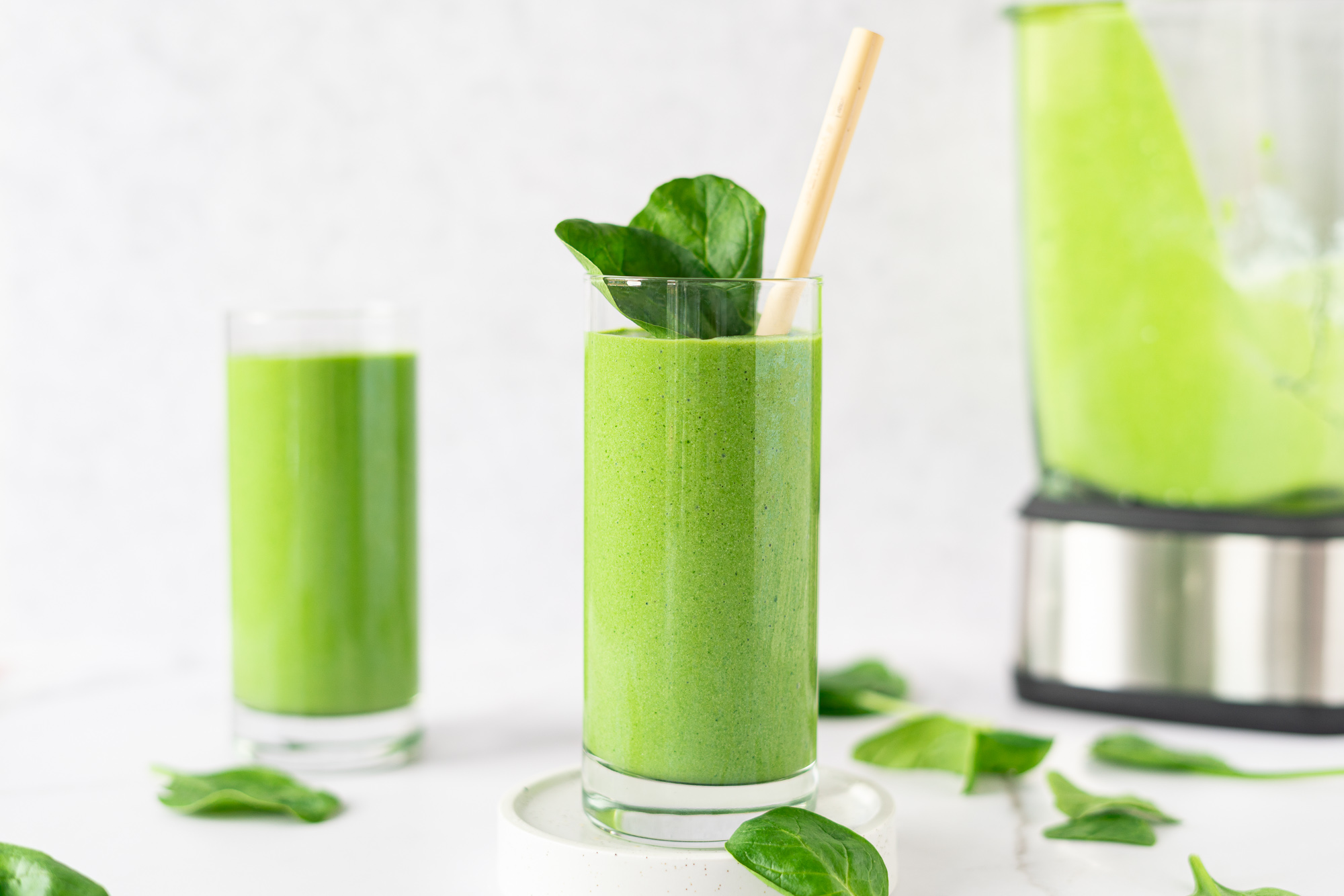 Eiwitrijke Groene Smoothie Zonder Eiwitpoeder - Lobke Faasen